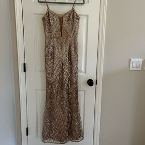 DRESS THE POPULATION • sequin dress